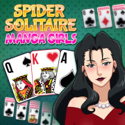 Spider Solitaire: Manga Girls